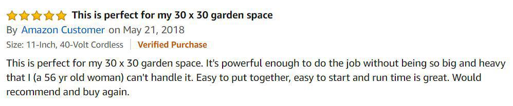 best garden tiller review