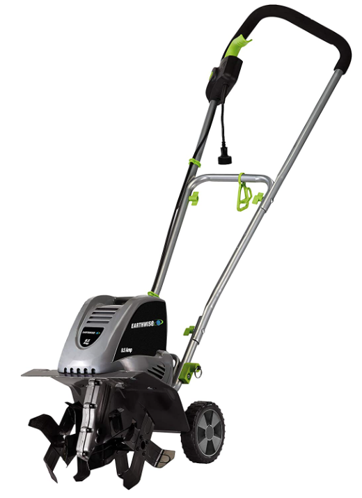 Earthwise TC70001 11-Inch 8.5-Amp Corded Electric Tiller Cultivator