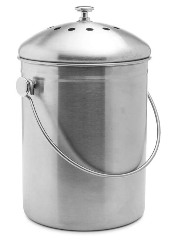 EPICA Stainless Steel Compost Bin 1.3 Gallon