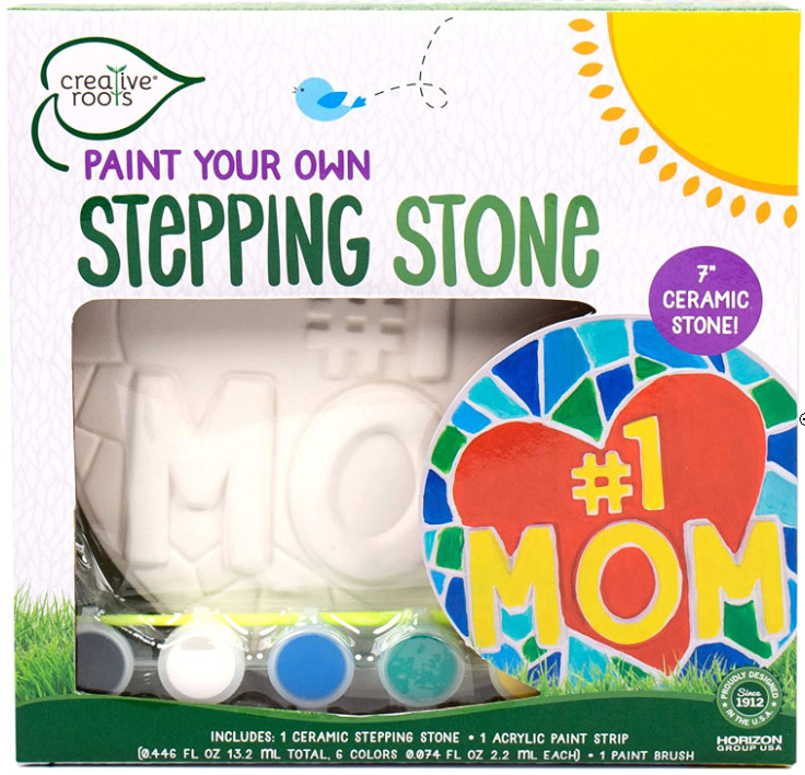 Creative Roots Paint Your Own #1 Mom Stepping Stone