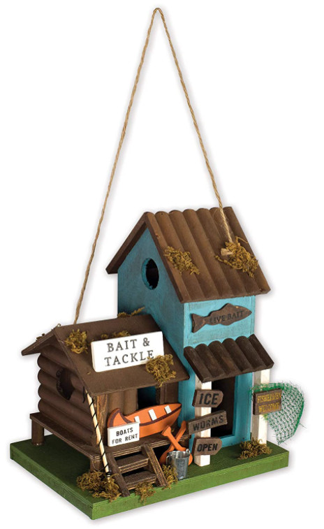 Sunset Vista Designs BPS-03 Welcome to The Woods Decorative Birdhouse